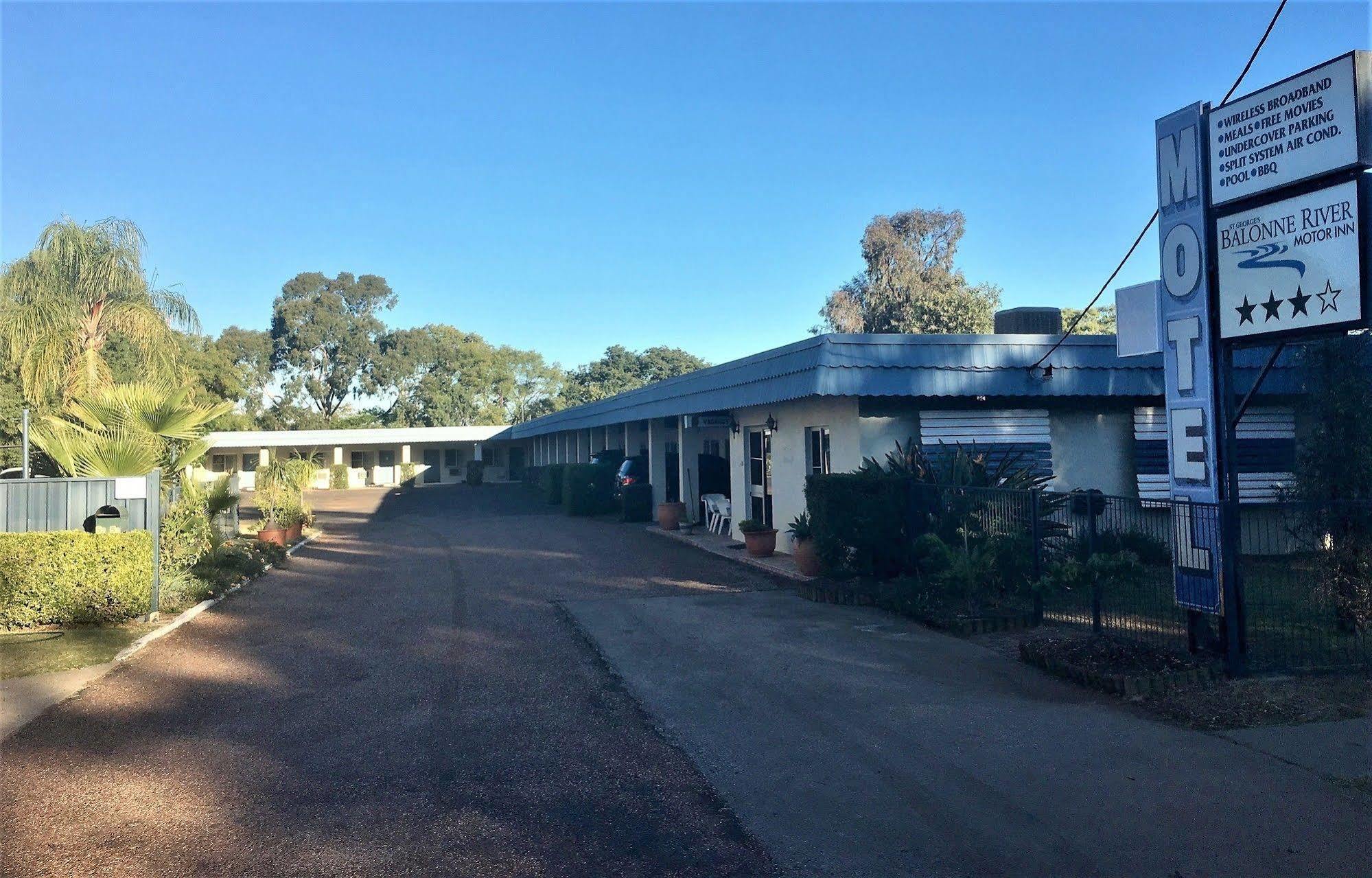 سانت جورج Balonne River Motor Inn المظهر الخارجي الصورة